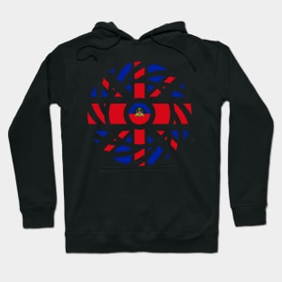 British Haitian Multinational Patriot Flag Series Hoodie